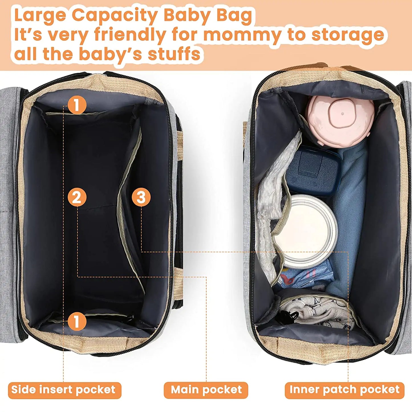 Portable Baby Bed/Bag