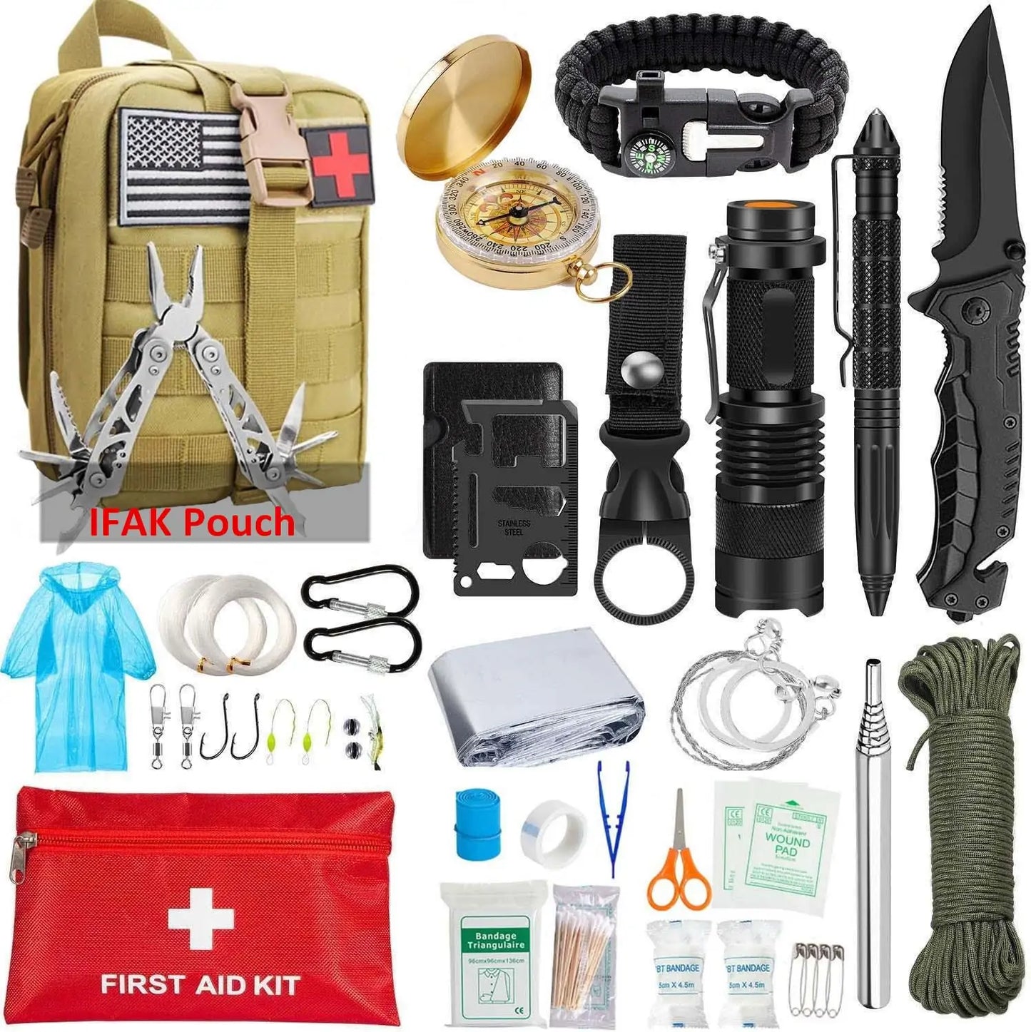 EDC Survival Gear Tool Kit